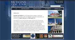 Desktop Screenshot of hudginslawfirm.com